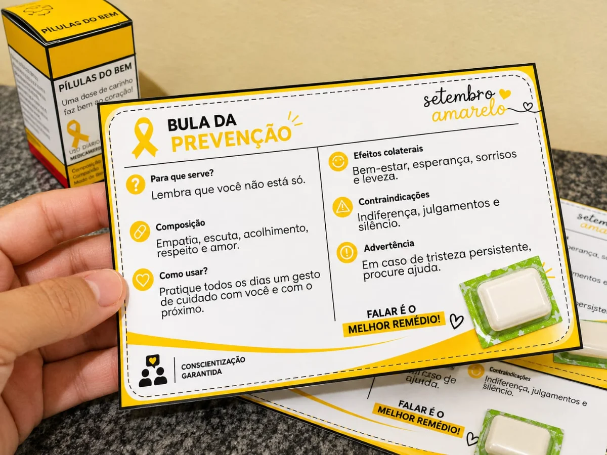 Miniatura 2 de Lembrancinha Setembro Amarelo 💛 (PLR Consumidor final)