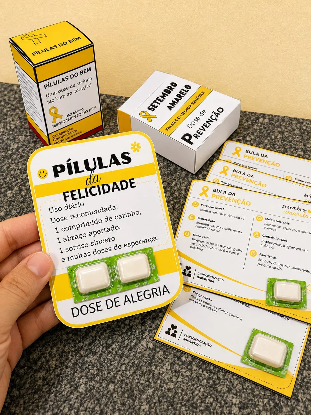 Miniatura 5 de Lembrancinha Setembro Amarelo 💛 (PLR Consumidor final)
