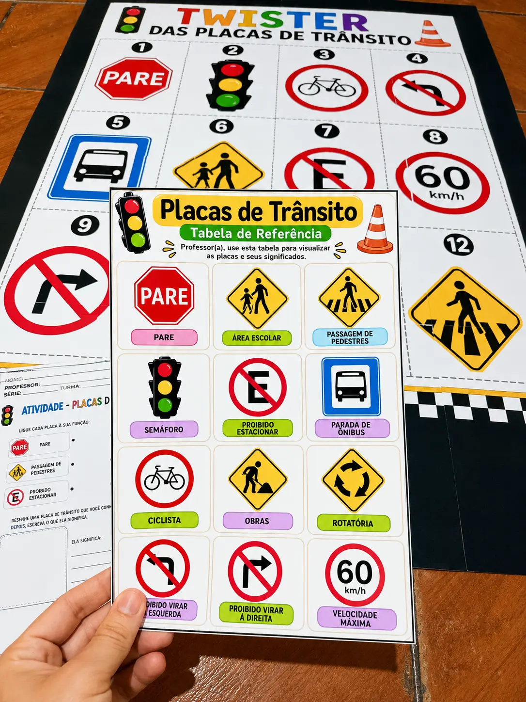 Miniatura 5 de Twister das Placas de Trânsito (PLR Consumidor final)