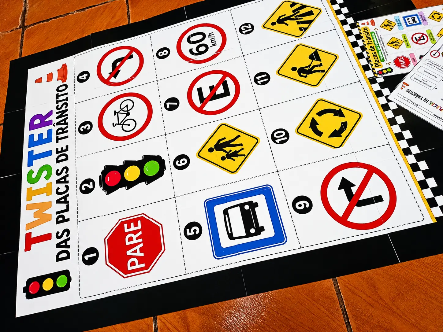 Miniatura 6 de Twister das Placas de Trânsito (PLR Consumidor final)