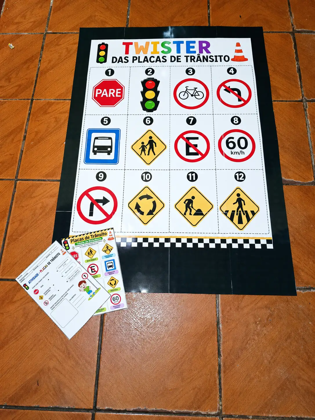 Miniatura 7 de Twister das Placas de Trânsito (PLR Consumidor final)