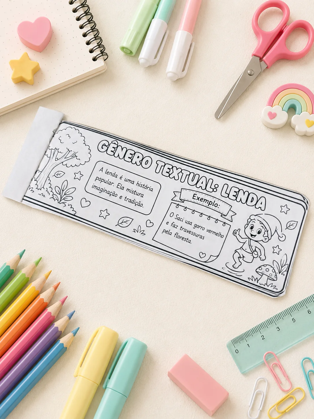 Miniatura 2 de 📚 Carnê dos Gêneros Textuais ✨