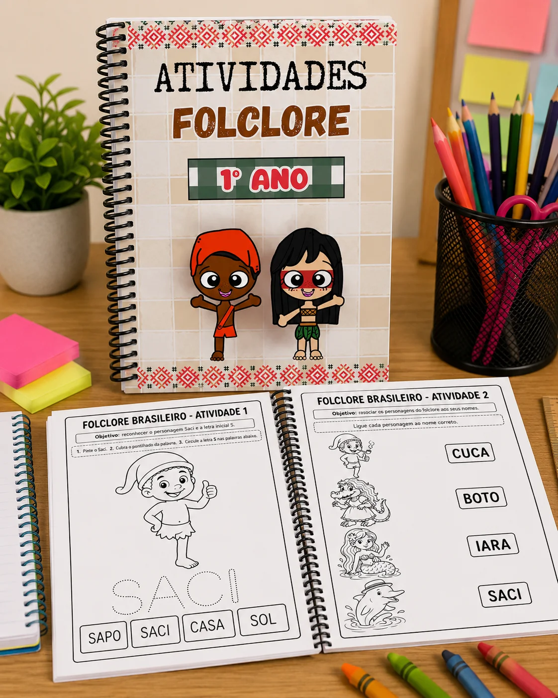 Miniatura 3 de 🌟 KIT ATIVIDADES DE FOLCLORE – 1º ANO 🌟