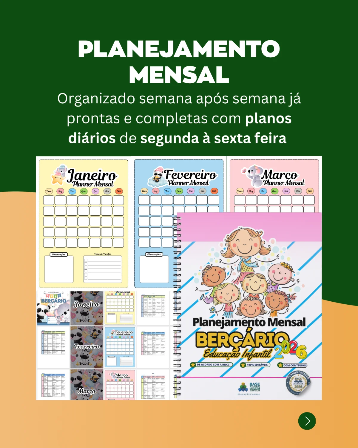 Miniatura 5 de Planejamentos Anuais Berçário + Bônus PLR
