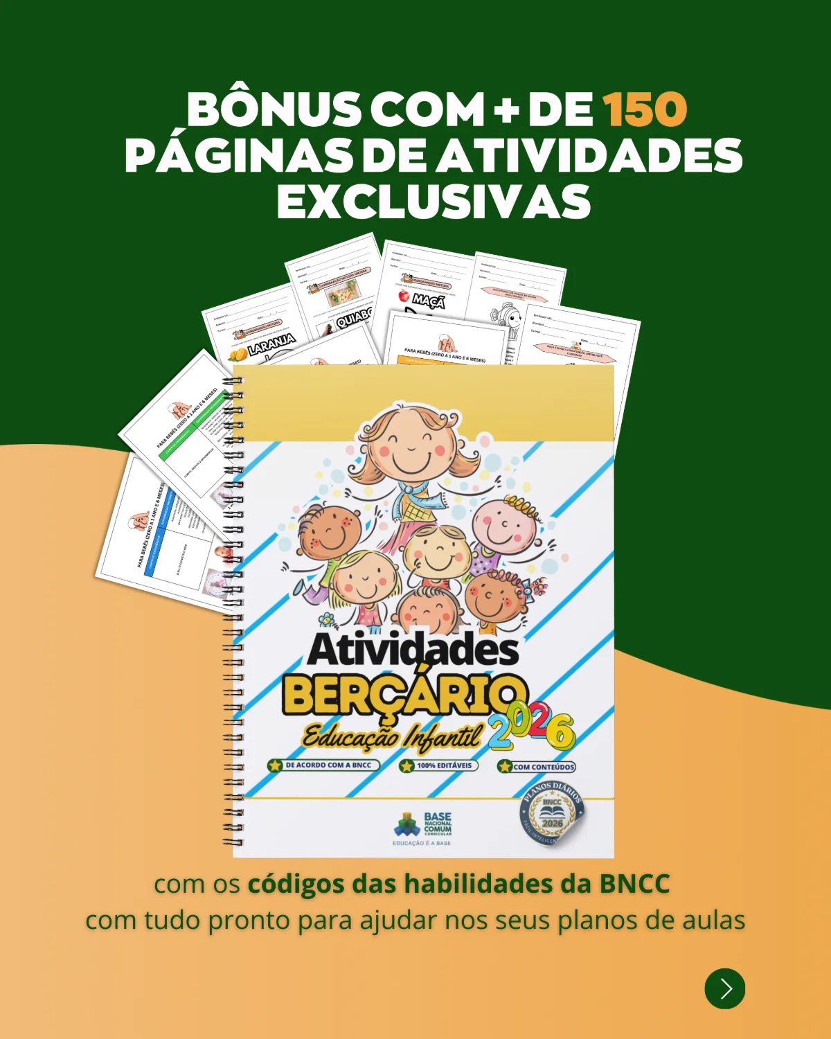 Miniatura 7 de Planejamentos Anuais Berçário + Bônus PLR