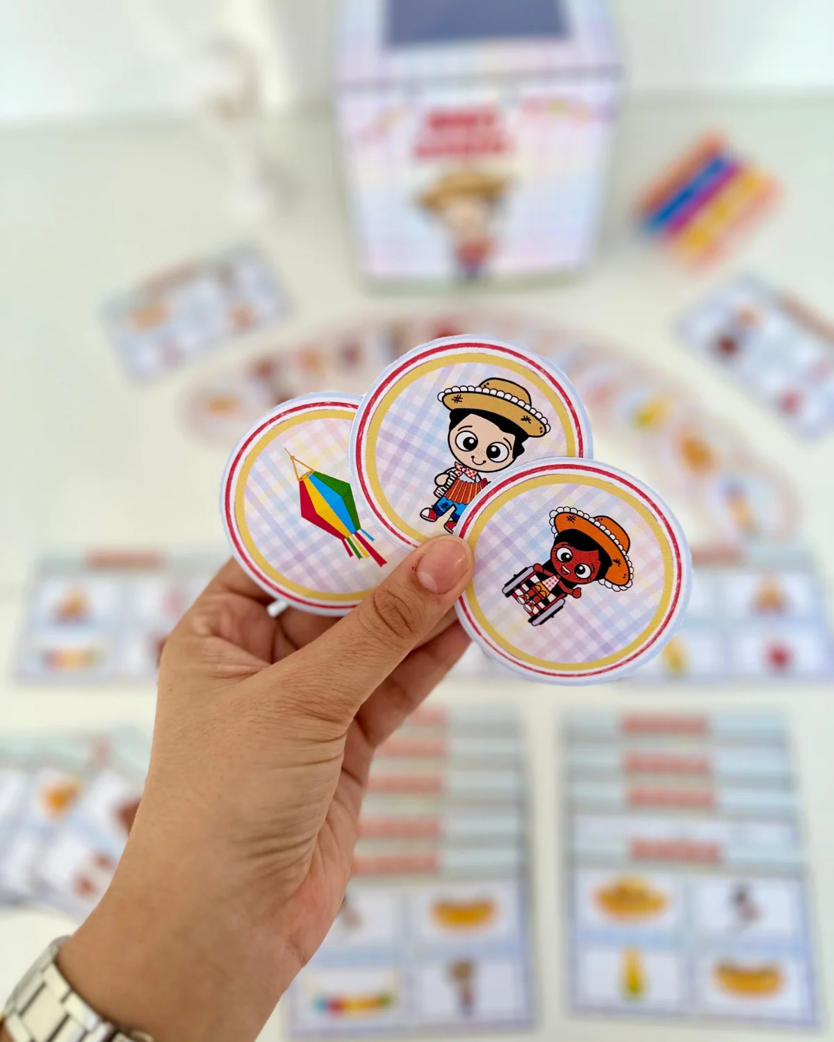 Bingo Junino - 28 Cartelas Diferentes | Datas Comemorativas | Saber ...