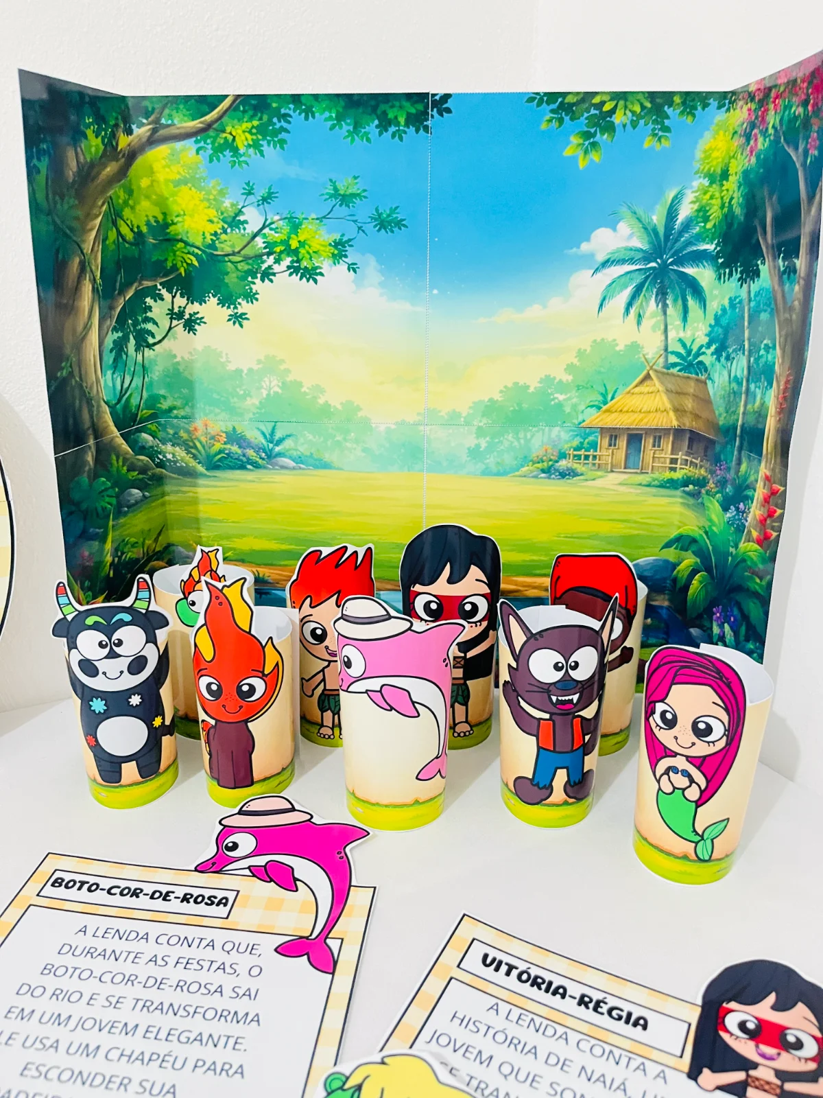 Miniatura 5 de Kit Folclore -  Sacola das Lendas + Teatro com Rolinhos (PLR Total)