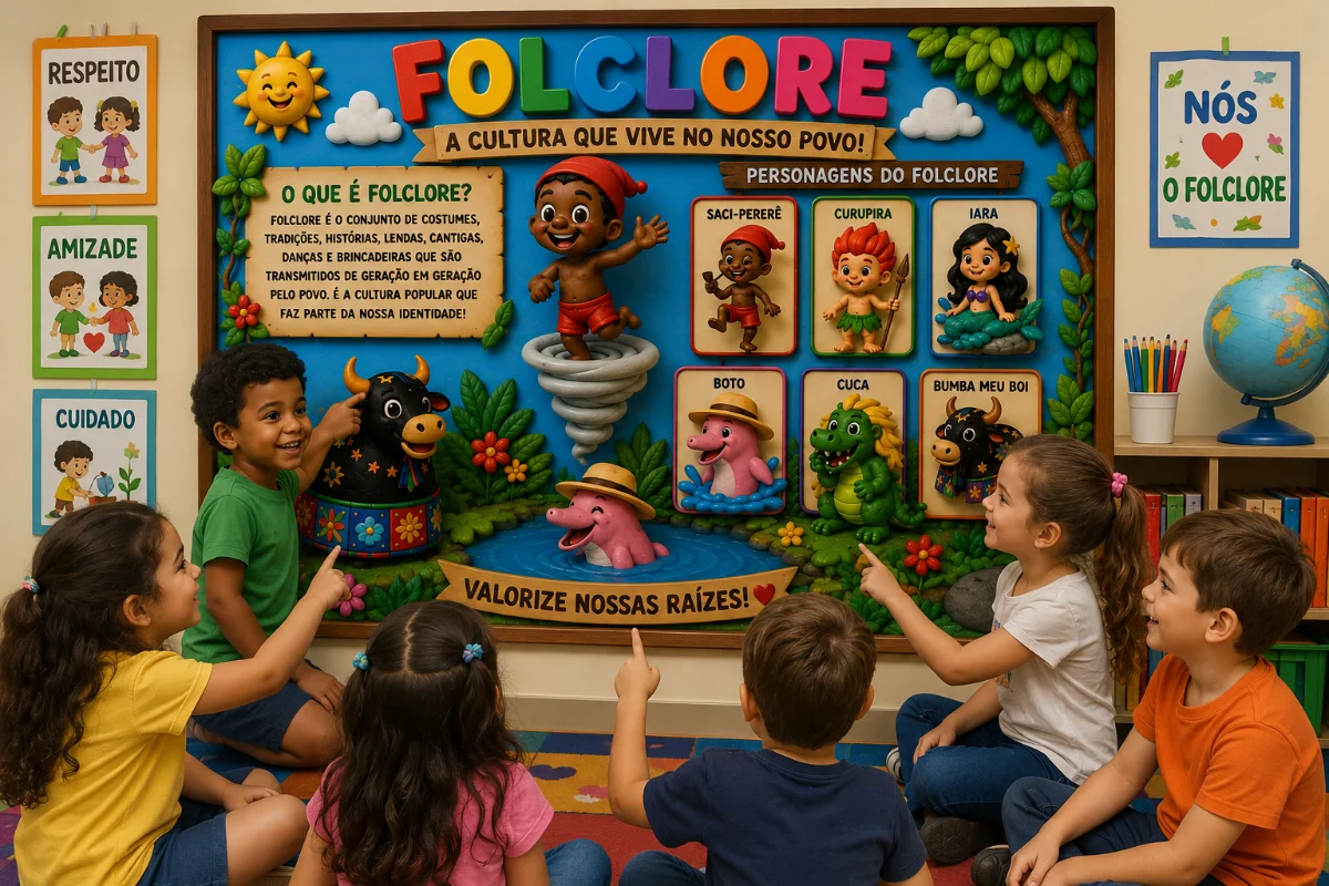 Miniatura 4 de Painel e Atividades Folclore