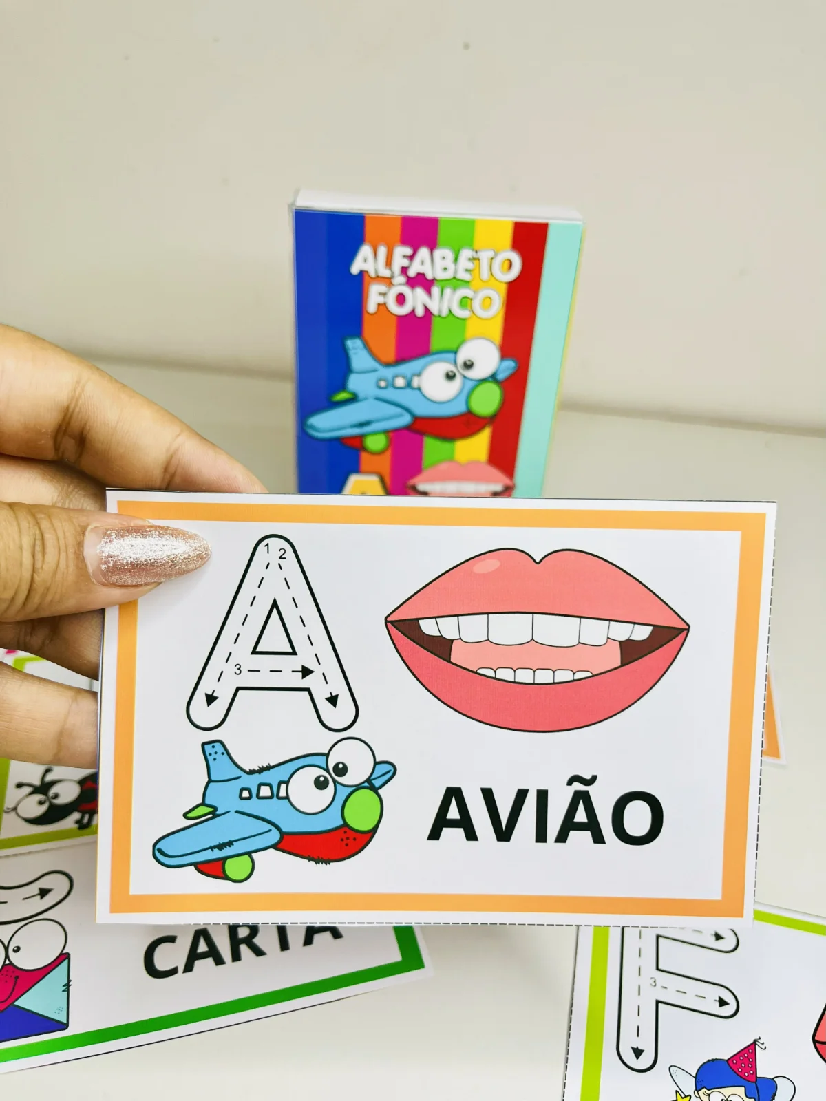 Capa do material Alfabeto Fônico
