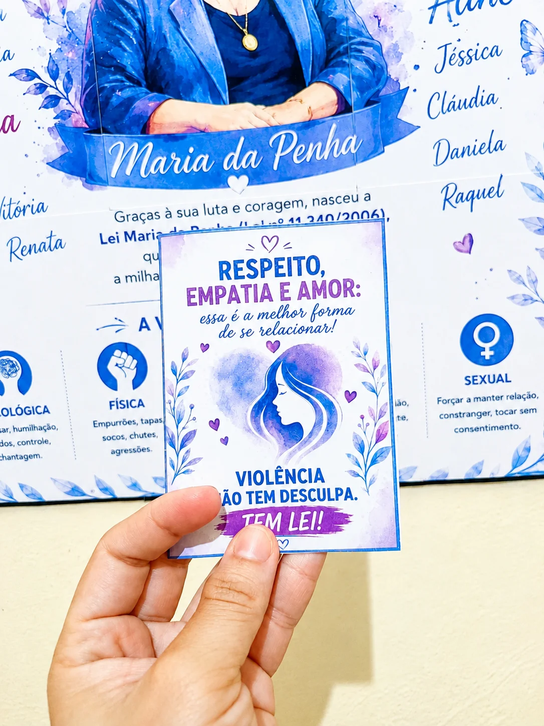Miniatura 2 de Agosto Lilás | Lei Maria da Penha: Informação e Conscientização