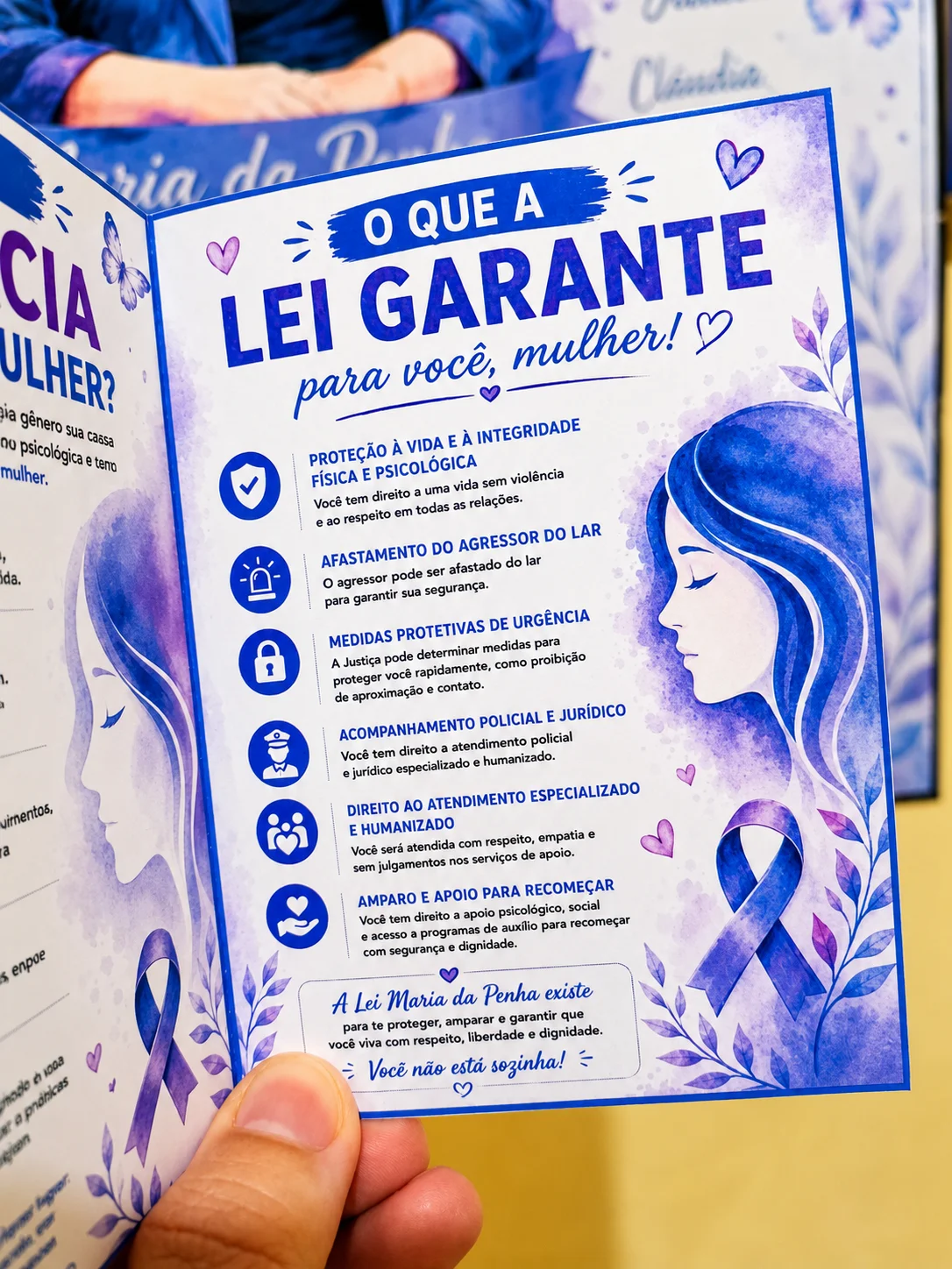 Miniatura 7 de Agosto Lilás | Lei Maria da Penha: Informação e Conscientização