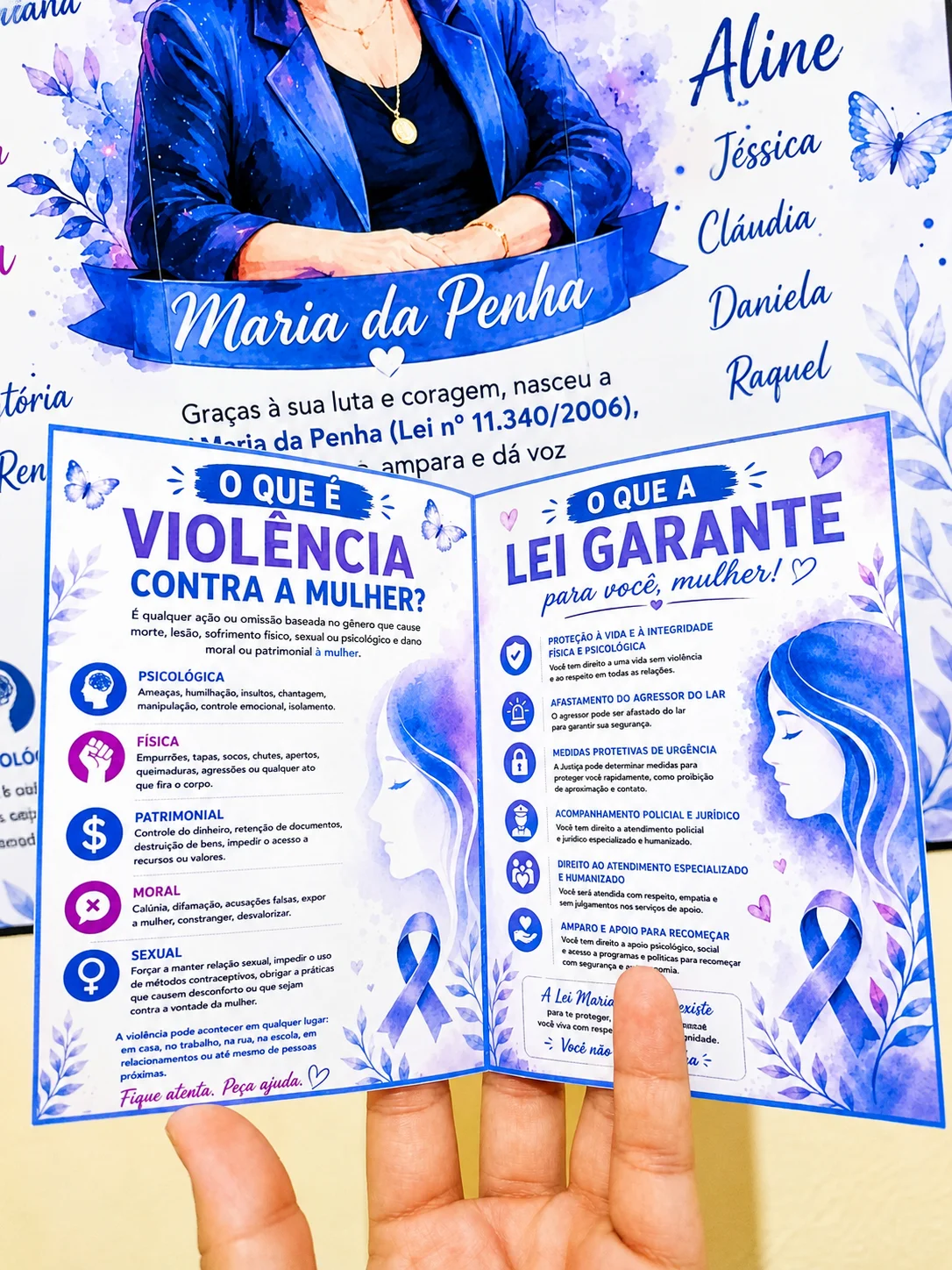 Miniatura 8 de Agosto Lilás | Lei Maria da Penha: Informação e Conscientização