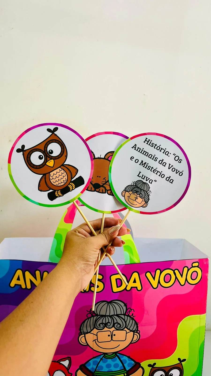 Miniatura 2 de Sacola da Leitura - Os animais da vovó