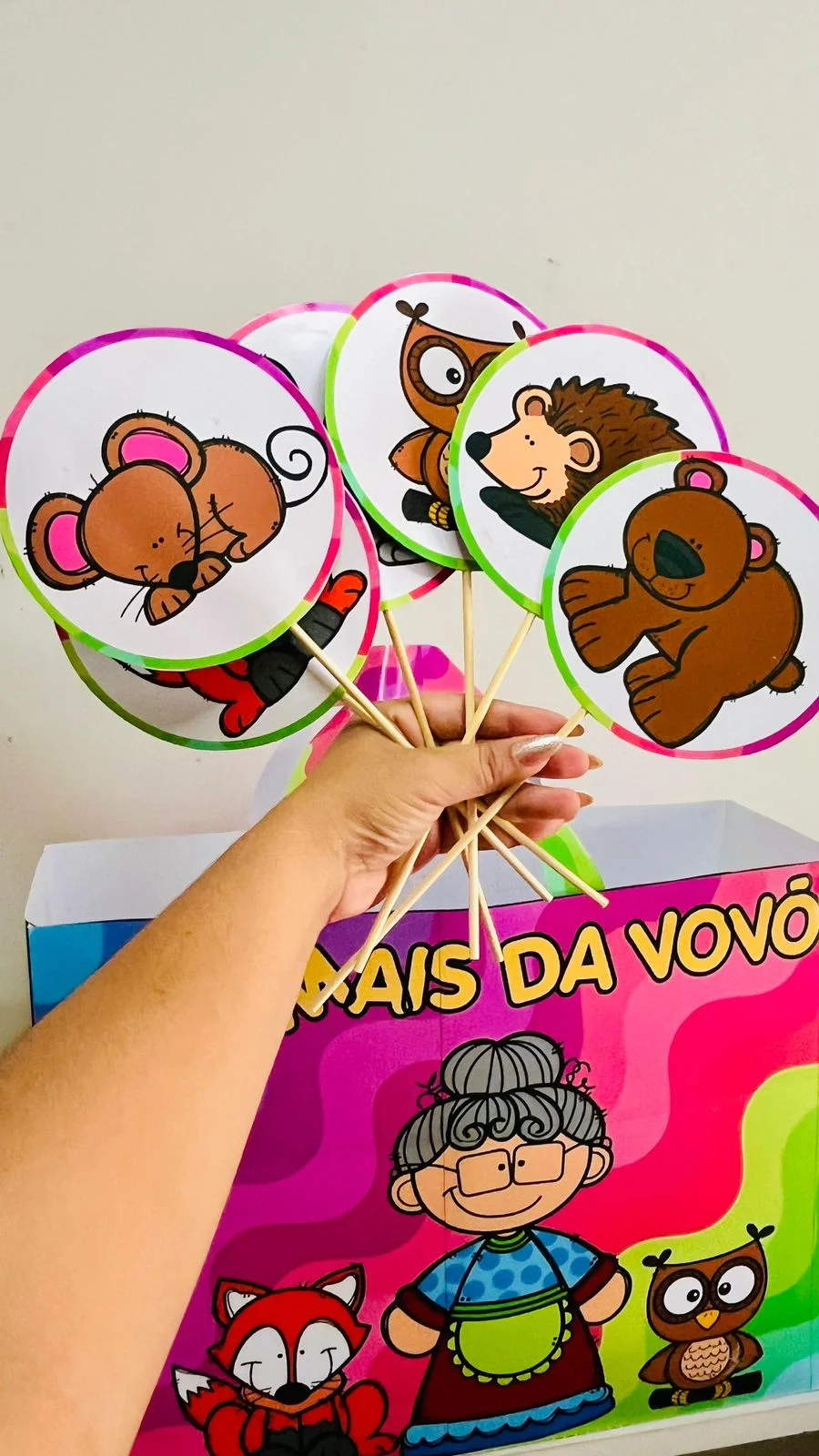 Miniatura 4 de Sacola da Leitura - Os animais da vovó