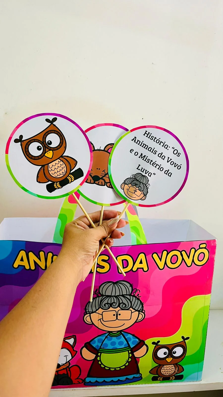 Miniatura 6 de Sacola da Leitura - Os animais da vovó