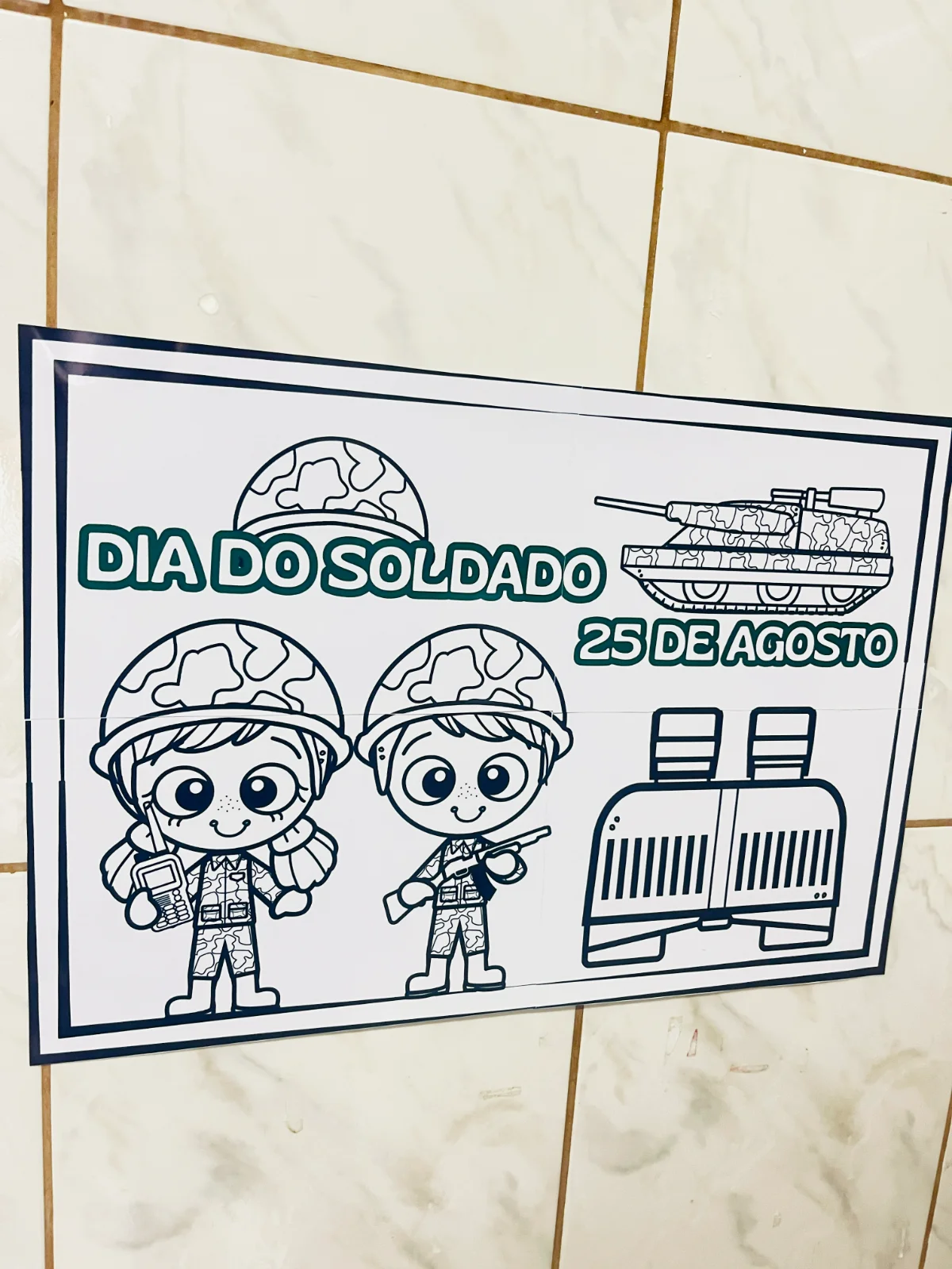 Miniatura 4 de Cartaz Colaborativo Dia do Soldado Revenda
