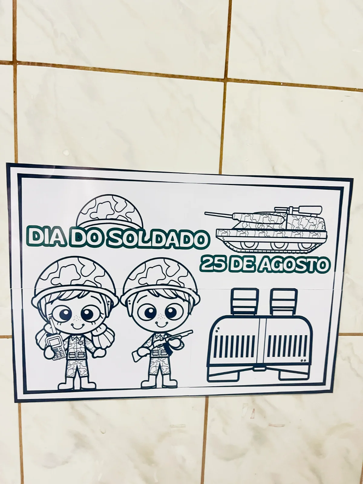 Miniatura 5 de Cartaz Colaborativo Dia do Soldado Revenda