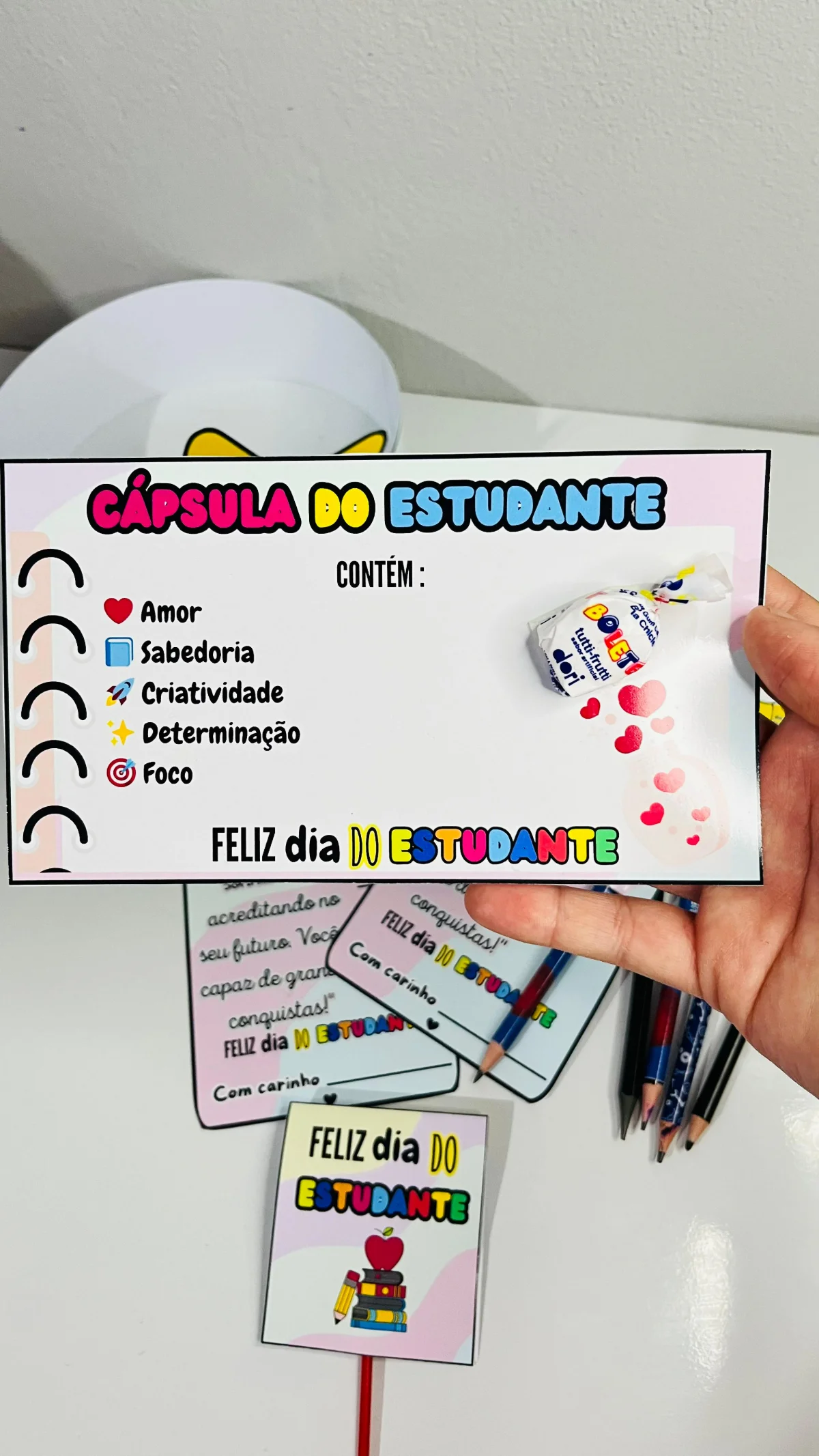Miniatura 6 de Kit Lembrancinha Dia do Estudante para Revenda