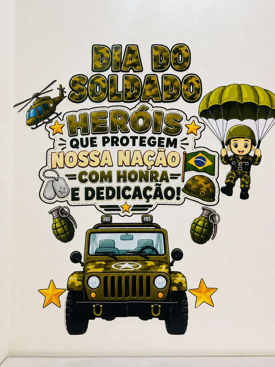 Miniatura 6 de Painel – Dia do Soldado: Heróis que Protegem Nossa Nação para Revenda