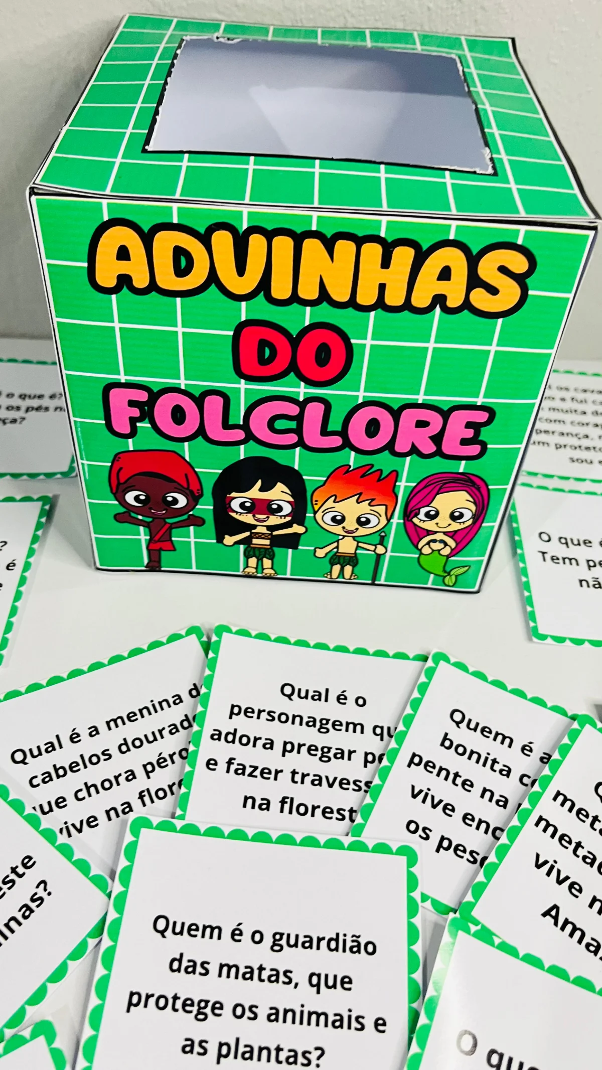 Capa do material ADIVINHAS DO FOLCLORE para Revenda