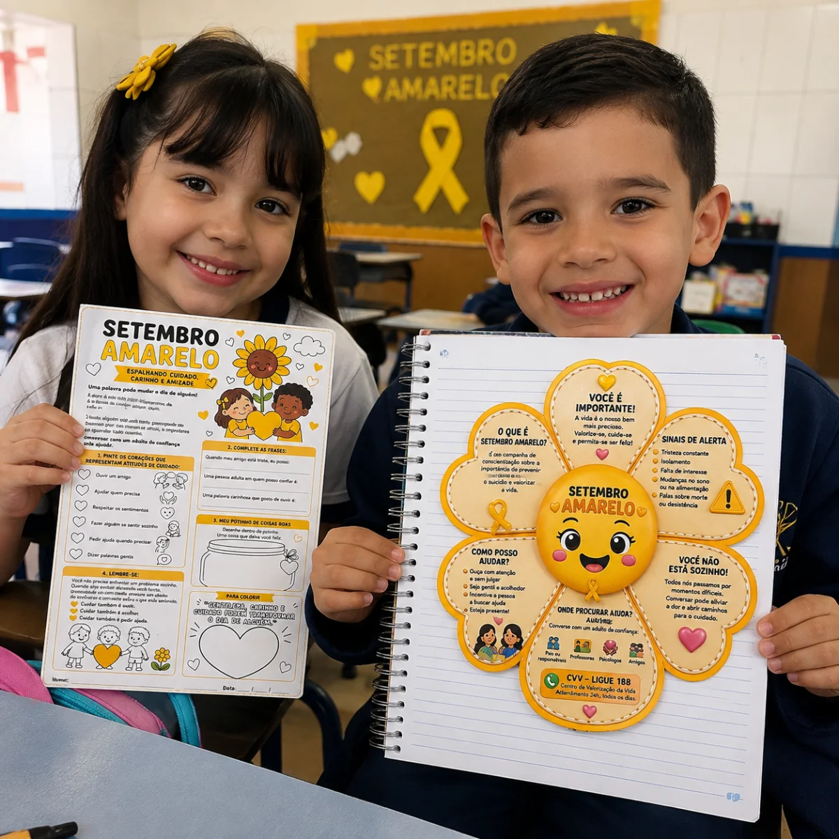 Miniatura 2 de Setembro Amarelo na escola