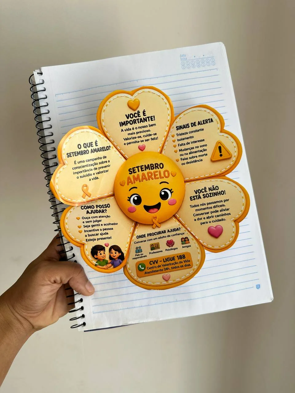Miniatura 3 de Setembro Amarelo na escola