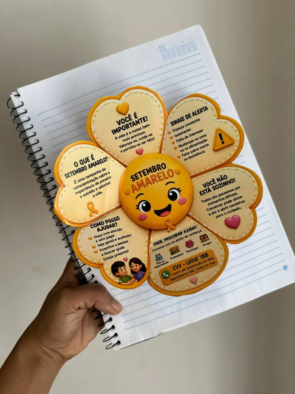 Miniatura 6 de Setembro Amarelo na escola