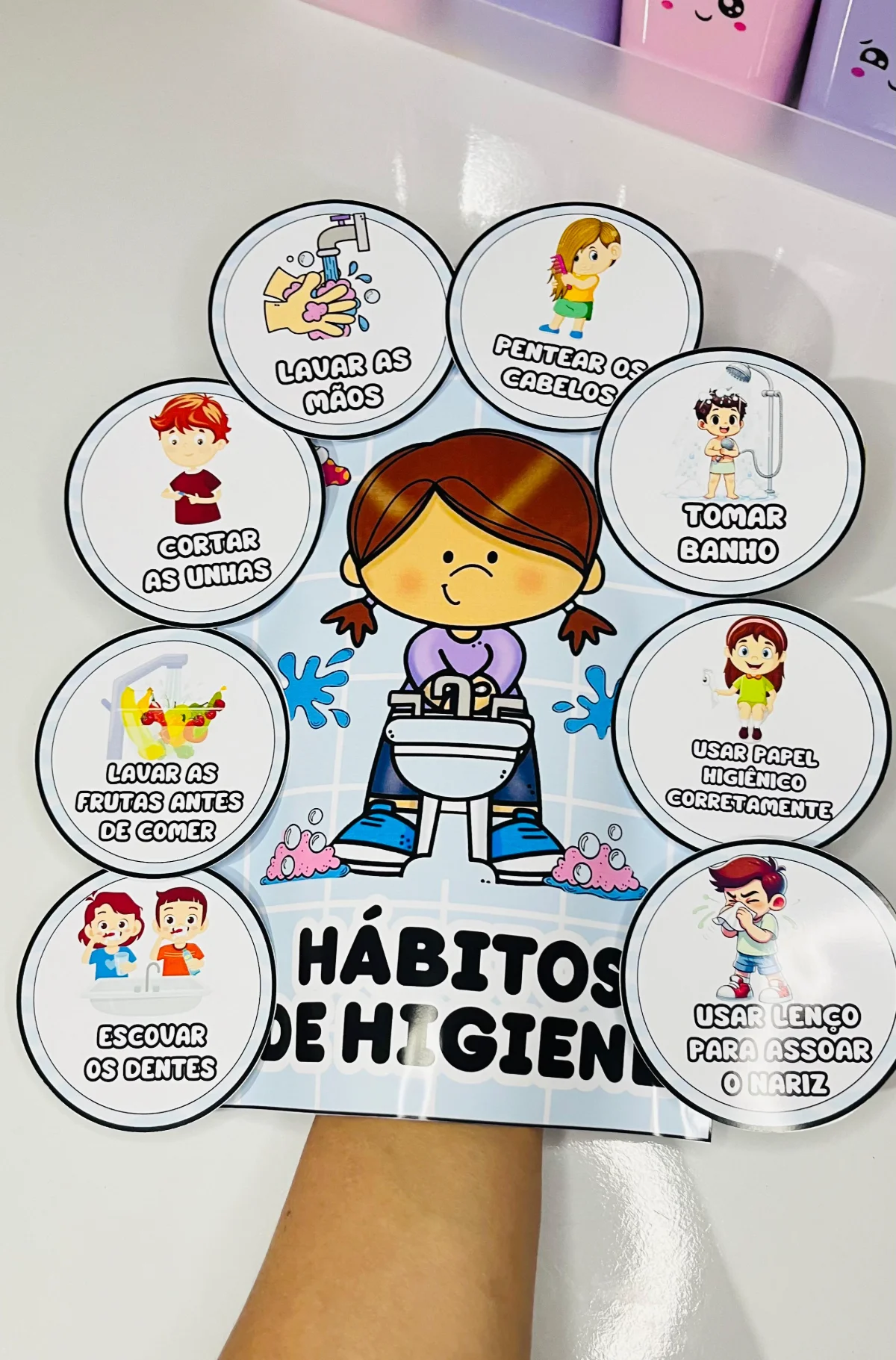 Miniatura 4 de Luva dos Hábitos de Higiene | Recurso Pedagógico Infantil – PLR