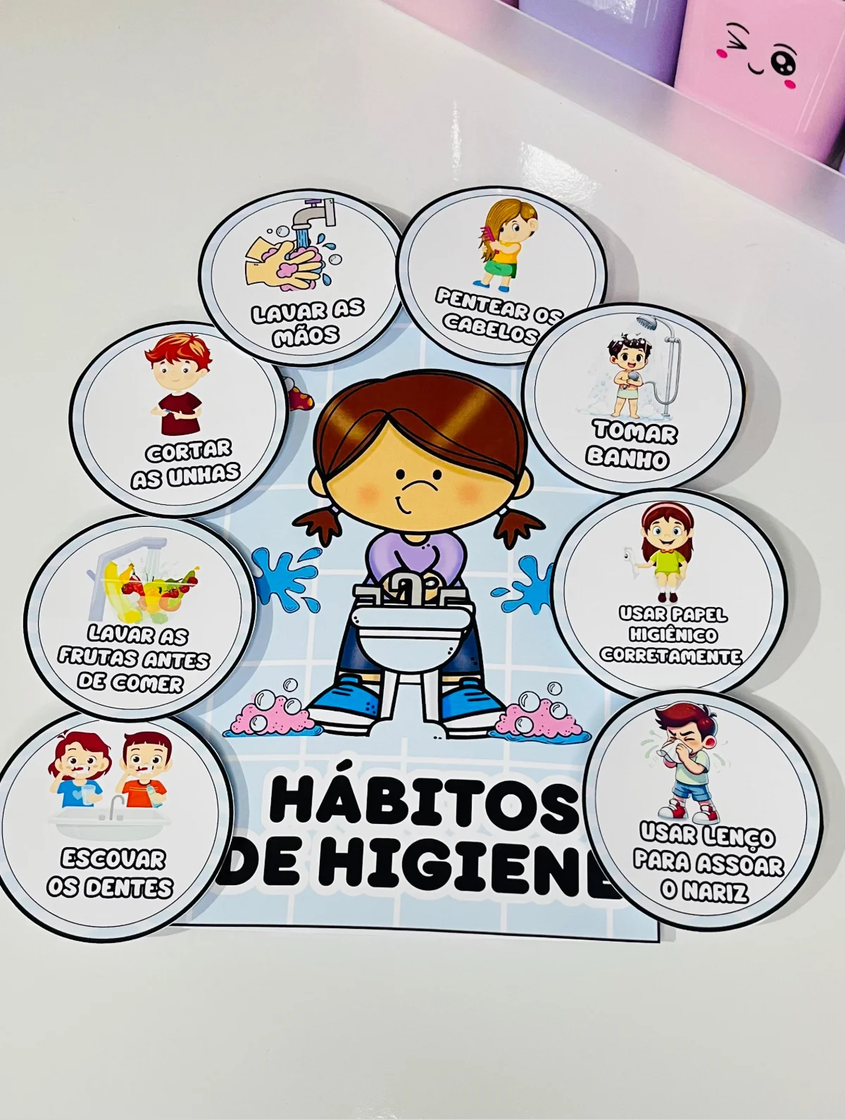 Miniatura 5 de Luva dos Hábitos de Higiene | Recurso Pedagógico Infantil – PLR