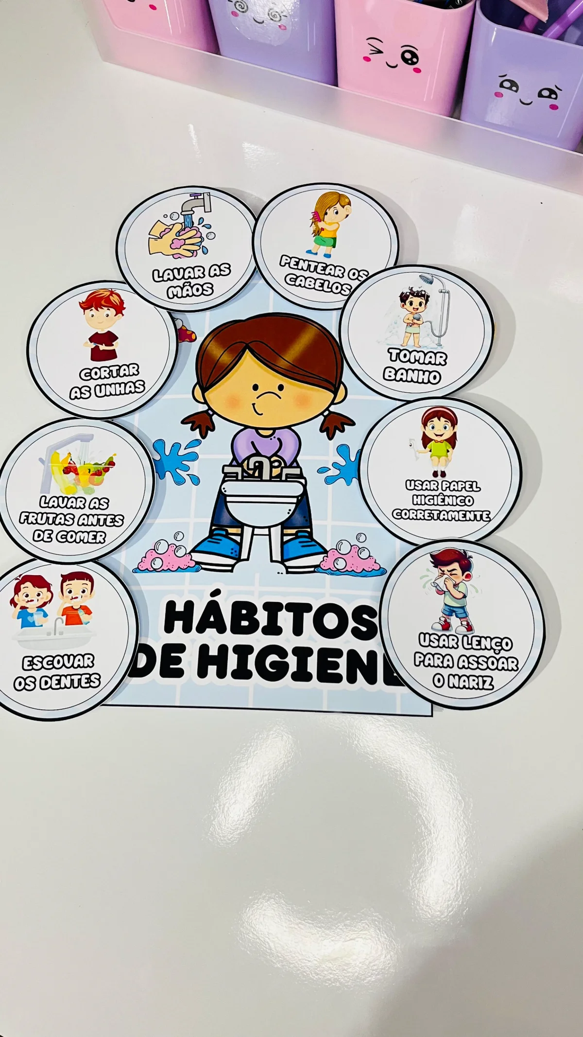 Miniatura 6 de Luva dos Hábitos de Higiene | Recurso Pedagógico Infantil – PLR