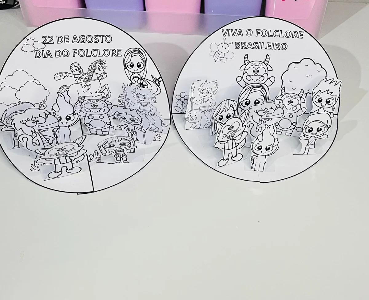 Cenário Folclórico Divertido em PDF | Atividade de Folclore – PLR Cenário Folclórico Divertido em PDF | Atividade de Folclore – PLR