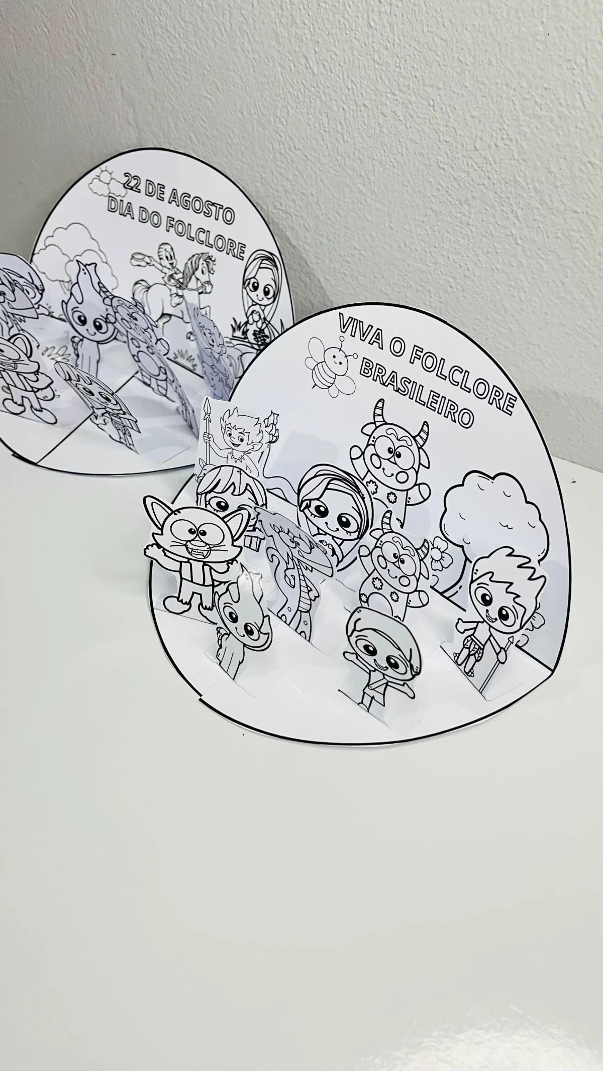 Miniatura 6 de Cenário Folclórico Divertido em PDF | Atividade de Folclore – PLR