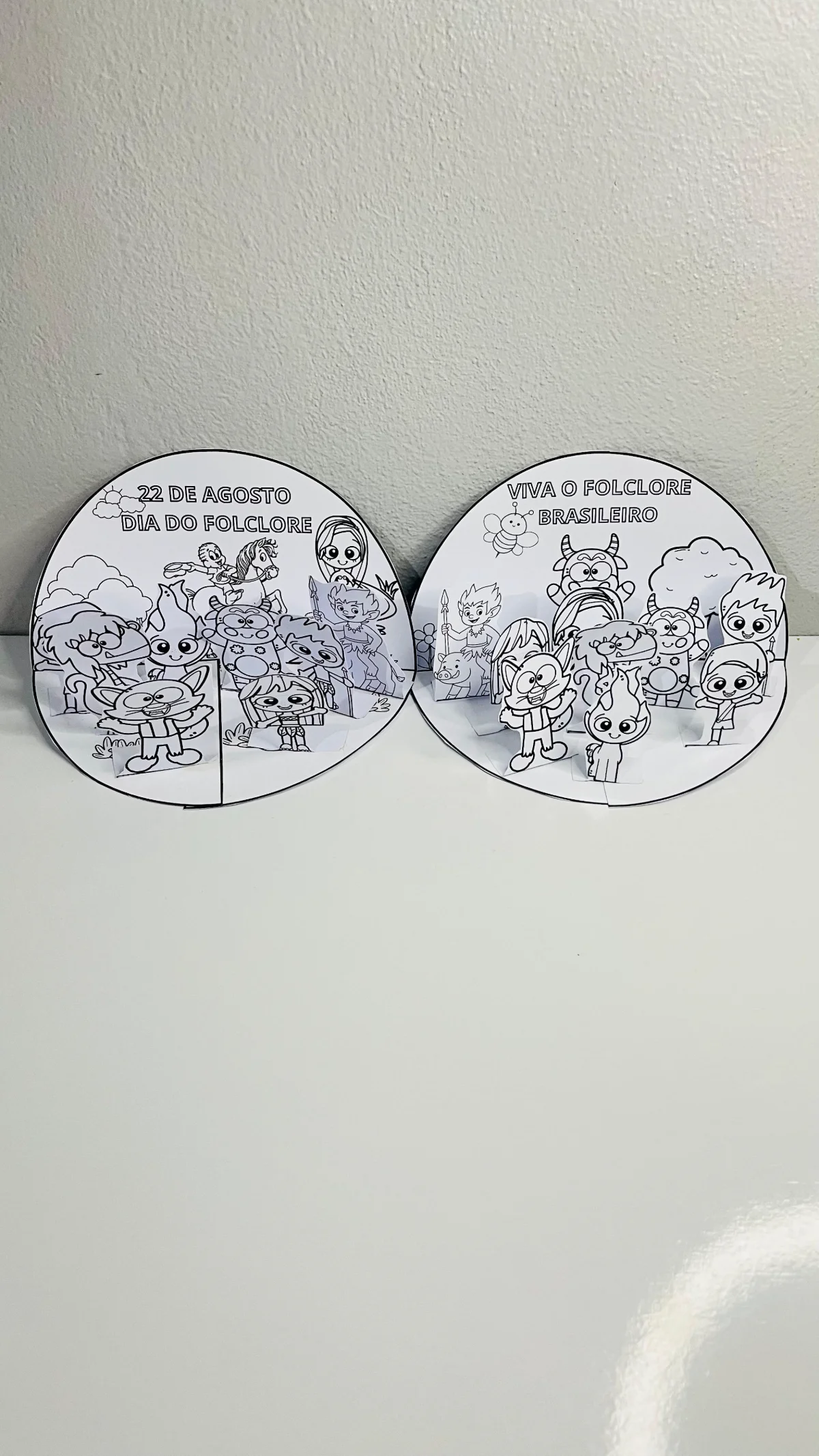 Miniatura 7 de Cenário Folclórico Divertido em PDF | Atividade de Folclore – PLR