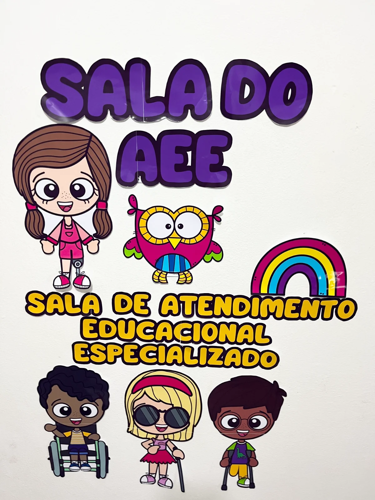 Painel Sala AEE em PDF | Decoração para Atendimento Educacional Especializado – PLR Painel Sala AEE em PDF | Decoração para Atendimento Educacional Especializado – PLR