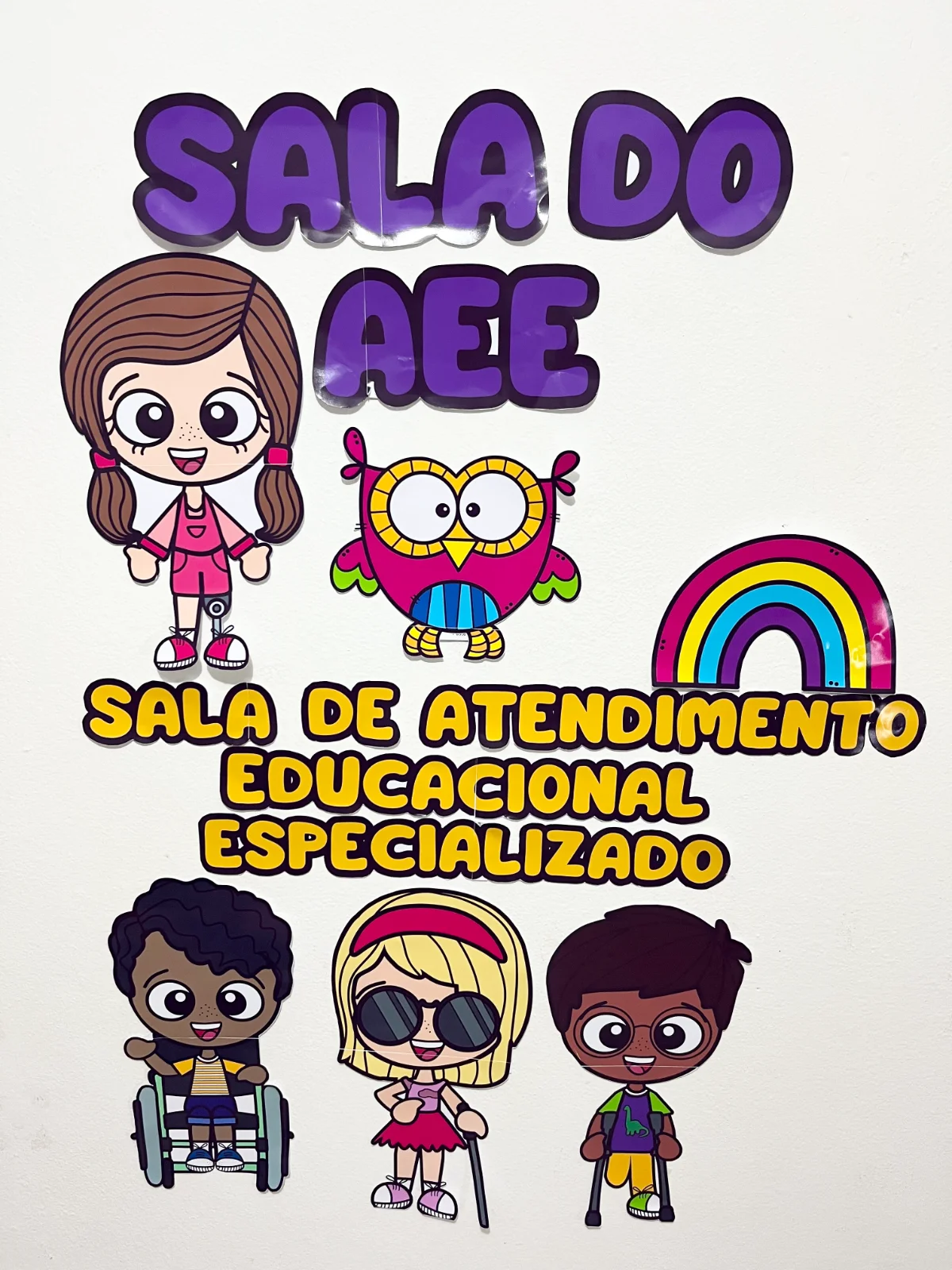 Miniatura 3 de Painel Sala AEE em PDF | Decoração para Atendimento Educacional Especializado – PLR