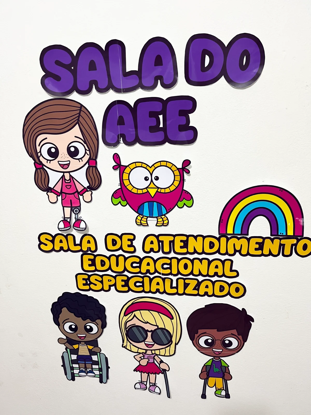 Miniatura 4 de Painel Sala AEE em PDF | Decoração para Atendimento Educacional Especializado – PLR