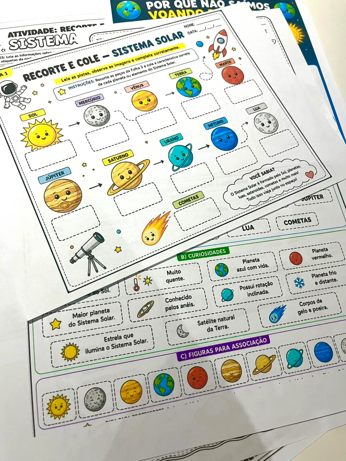 KIT SISTEMA SOLAR | Ciências | Saber Didático