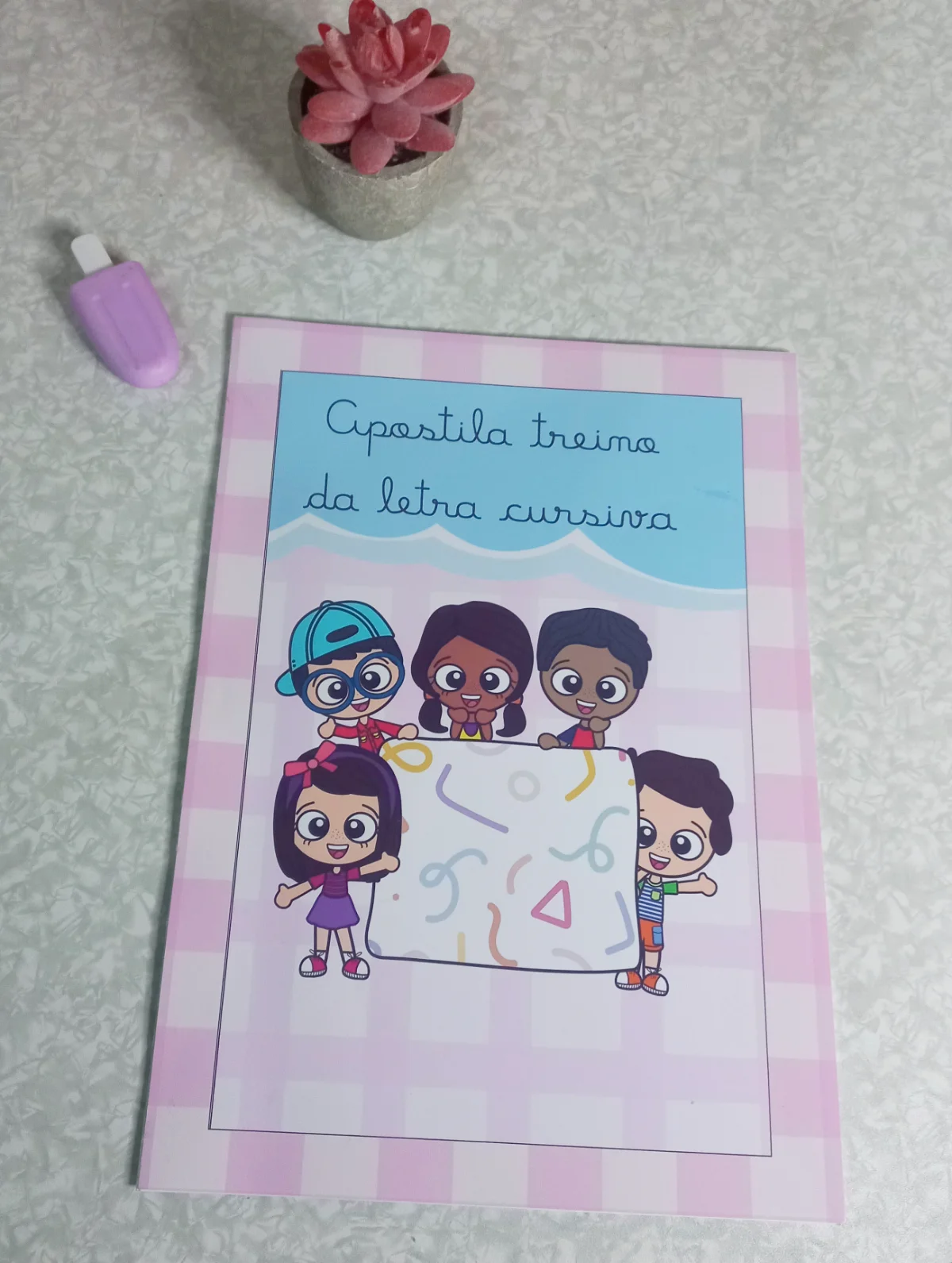 Capa do material 🔠 Apostila Letra Cursiva 🔠