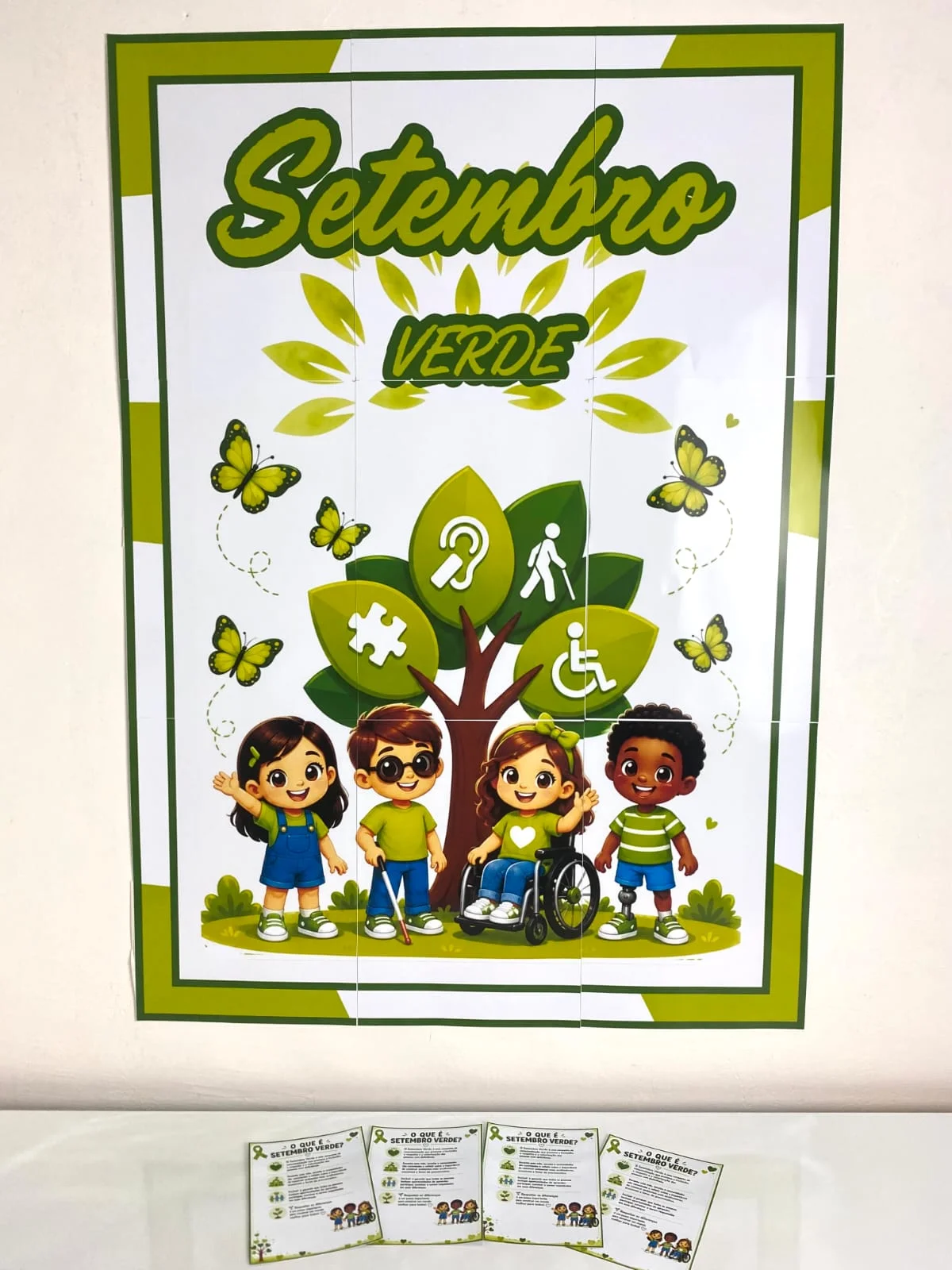 Miniatura 2 de 💚 PAINEL SETEMBRO VERDE 💚