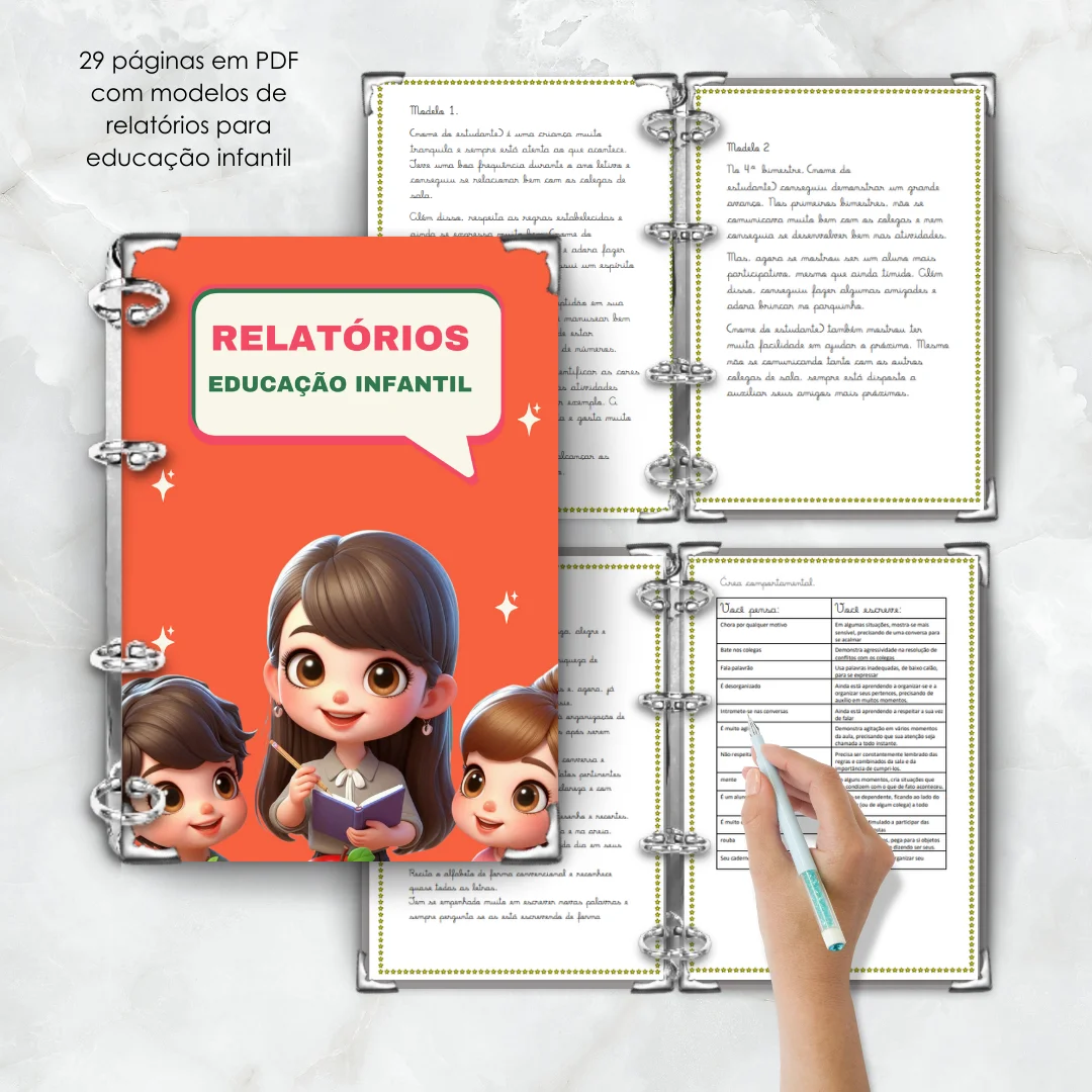 Miniatura 2 de Combo Frases Apropriadas e Relatórios para Berçário e Educação Infantil alinhados ao BNCC